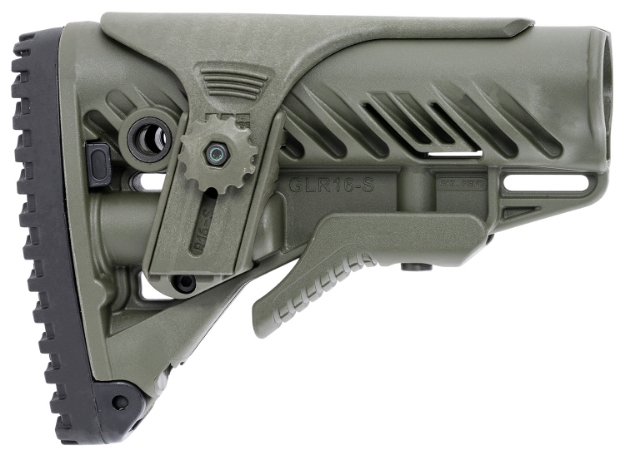 Picture of Fab Defense Glr-16 Adjustable Cheekrest & Anti-Rattle Mechanism Od Green Synthetic For Ar-Platform, M4 