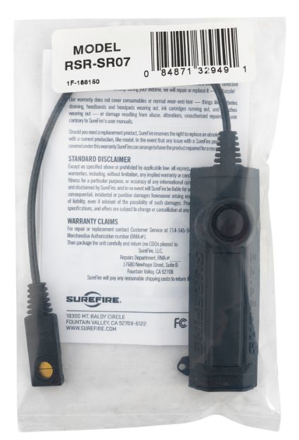 Picture of Surefire Remote Switch Black 