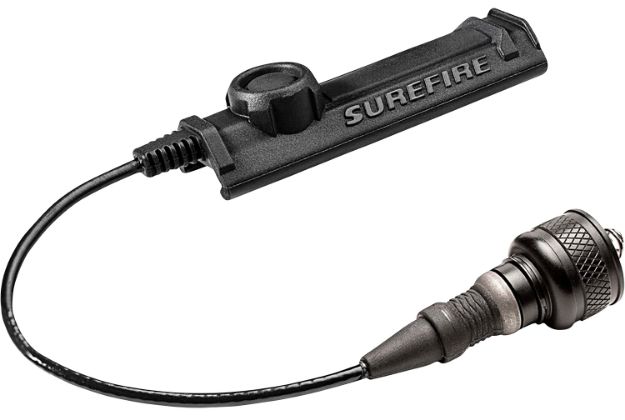 Picture of Surefire Scout Light Rear Cap Replacement Black Hardcoat Anodized Aluminum 