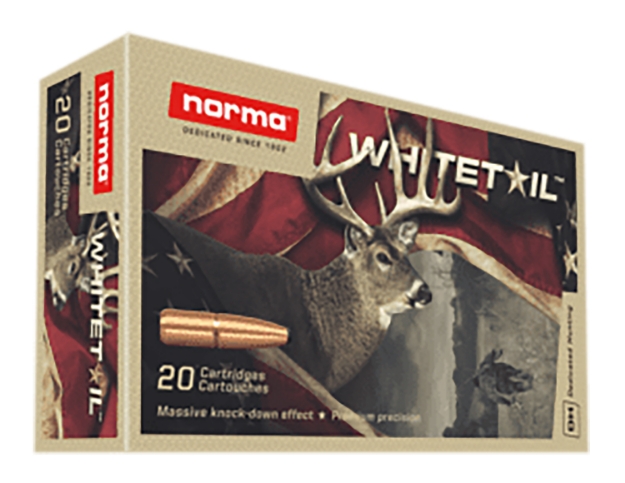 Picture of Norma Ammunition Dedicated Hunting Whitetail 243 Win 100 Gr Pointed Soft Point (Psp) 20 Per Box/ 10 Cs 