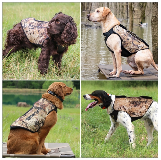 Picture of Momarsh Versa-Vest Adjustable Dog Vest Gore Optifade Waterfowl Marsh Neoprene 