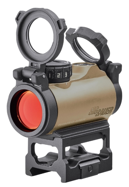 Picture of Sig Sauer Electro-Optics Romeo-Msr Flat Dark Earth 1X20mm 2 Moa Red Dot Illuminated Reticle 