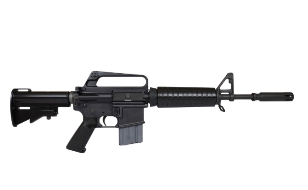 Picture of Colt Mfg Xm177e2 Retro Carbine 5.56X45mm Nato 20+1 16.10" Black Barrel Matte Black Rec Black Vinyl Coated Stock Black Polymer Grip Right Hand 