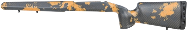 Picture of Iota Outdoors Eko Matte Large Pattern Desert Gray With Clear Coat Carbon Fiber Fixed With M24 Barrel Contouring For Remington 700 Long Action Right Hand 