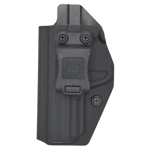 Picture of C&G Holsters Covert Iwb Black Kydex Belt Clip Fits S&W M&P 9/40 4.25" Barrel Right Hand 