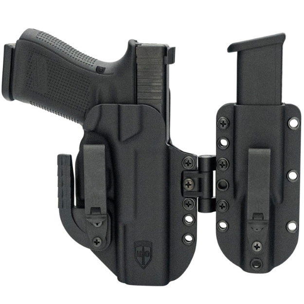 Picture of C&G Holsters Mod 1 Holster System Iwb Black Kydex Belt Clip Fits Glock 17/19/45 