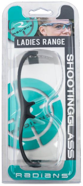 Picture of Radians Ladies Range Eyewear Women Clear Lens Gray With Aqua Accents Frame 