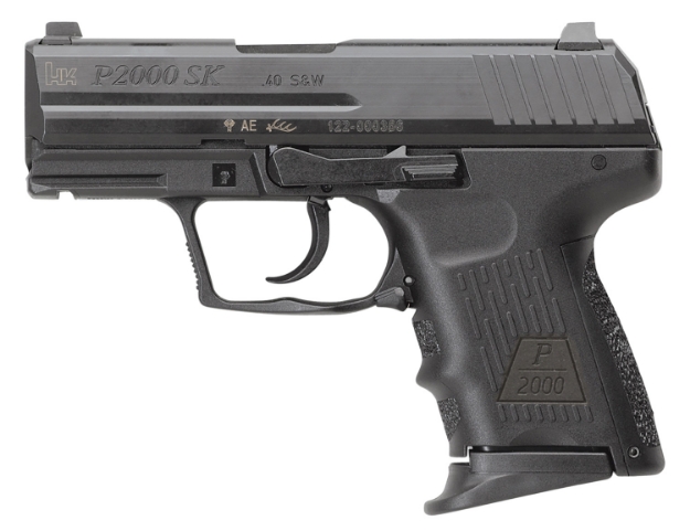 Picture of Hk P2000sk Subcompact V2 Lem 40 S&W 3.26" 9+1 (3) Black Black Steel Slide Black Interchangeable Backstrap Grip 