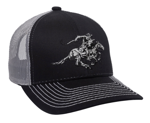 Picture of Outdoor Cap Winchester Cap Cotton Twill Black/Light Gray Structured Osfa 