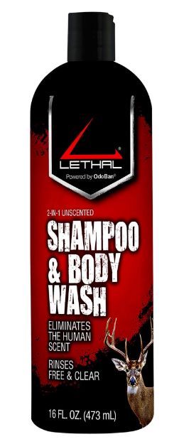 Picture of Lethal Shampoo/Body Wash Odor Eliminator Odorless Scent Concentrate 16 Oz Squeeze Bottle 