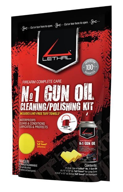 Picture of Lethal No. 1 Gun Cleaning Kit Handgun/Rifle 3 Pieces 