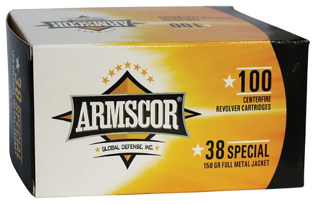 Picture of Armscor Precision Value Pack 38 Special 158 Gr Full Metal Jacket (Fmj) 100 Per Box/12 Cs 