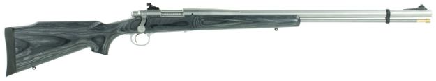 Picture of Rem Arms Firearms Model 700 Ultimate Muzzleloader 50 Cal U.M.L System 26" Satin Stainless Rec/Barrel Fluted Satin Black Laminate Stock Right Hand 