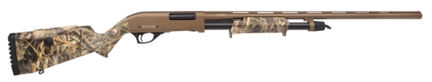 Picture of Rock Island All Generations 20 Gauge 3" 5+1 26" Bronze Contoured/Smooth Bore/Vent Rib Barrel, Realtree Max-5 Fixed W/Adjustable Cheek Rest Stock 