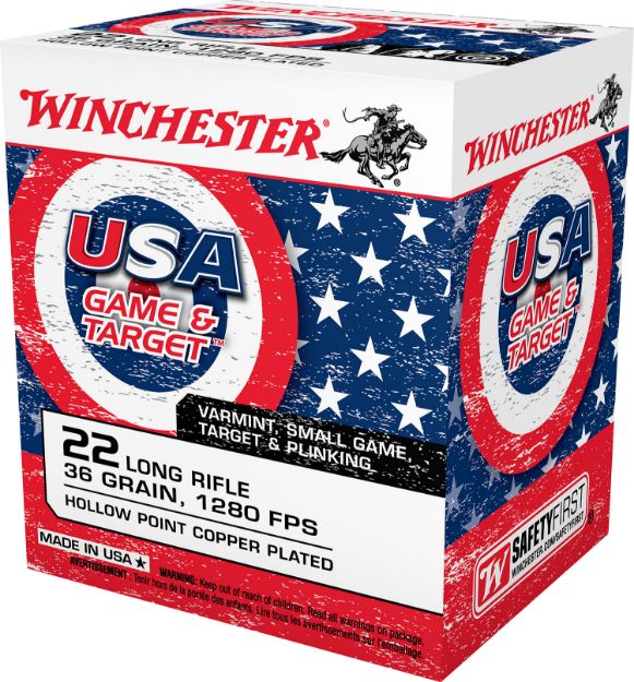 Picture of Winchester Ammo Usa Wildcat 22 Lr 40 Gr Lead Round Nose (Lrn) 500 Per Box/ 10 Cs 