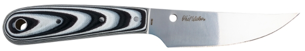 Picture of Spyderco Bow River 4.36" Fixed Drop Point Plain 8Cr13mov Ss Blade Layered Black & Gray G10 Handle Includes Sheath 