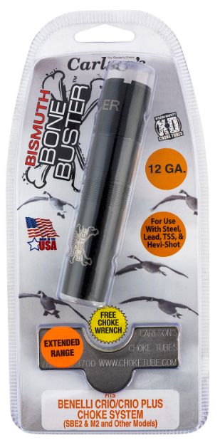 Picture of Carlson's Choke Tubes Bismuth Bone Buster Benelli Crio/Crio Plus 12 Gauge Extended Range 17-4 Stainless Steel 