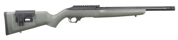 Picture of Ruger 10/22 Competition 22 Lr 10+1 16.12" Black Anodized Barrel, Black Hard Coat Anodized Aluminum Receiver, Black/Gray Speckled Laminate Stock, Left Hand, Optics Ready 