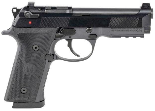 Picture of Beretta Usa 92X Rdo Centurion 9Mm Luger 4.25" Barrel 18+1, Black Steel Frame, Serrated Bruniton Finish Steel Optic Cut Slide, Polymer Grip & Decocker Safety 