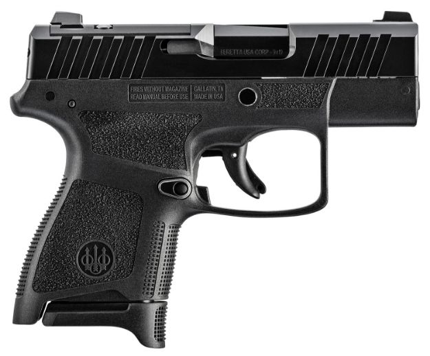 Picture of Beretta Usa Apx A1 Carry 9Mm Luger 6+1/8+1 3.30" Matte Black Serrated Slide, Black Polymer Frame, Black Textured Polymer Grips Right Hand 