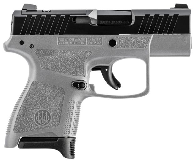 Picture of Beretta Usa Apx A1 Carry 9Mm Luger 6+1 8+1 3.30" Matte Black Serrated Slide Wolf Gray Polymer Frame & Textured Polymer Grips Right Hand 