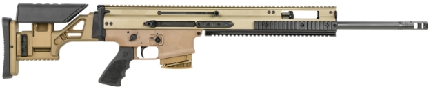 Picture of Fn Scar 20S Nrch 6.5 Creedmoor 20" Barrel 10+1, Flat Dark Earth Anodized Receiver, Fde Precision Stock With Adjustable Comb & Cheekpiece, Black Hogue Rubber Grip, Optics Ready 