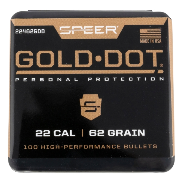 Picture of Speer Gold Dot 224 Cal .22 62 Gr Soft Point (Sp) 