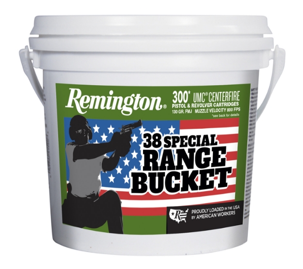 Picture of Remington Ammunition Umc Range Bucket 38 Special 130 Gr Full Metal Jacket (Fmj) 300 Per Box/ 4 Cs 