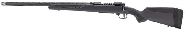 Picture of Savage Arms 110 Ultralite 28 Nosler 2+1 24" Carbon Fiber Wrapped Barrel, Black Melonite Rec, Gray Accustock With Accufit, Left Hand 