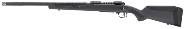 Picture of Savage Arms 110 Ultralite 280 Ackley Improved 4+1 22" Carbon Fiber Wrapped Barrel, Black Melonite Rec, Gray Accustock With Accufit, Left Hand 