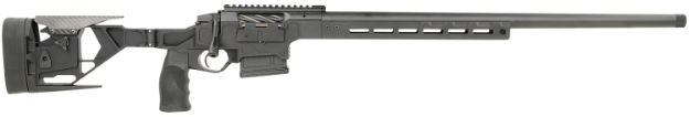 Picture of Seekins Precision 0011710101F Havak Hit 6Mm Creedmoor Caliber With 3+1 Capacity, 24" Barrel, Black Metal Finish & Black Folding Chassis Stock Right Hand (Full Size) 