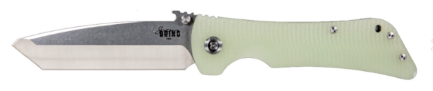 Picture of Southern Grind Bad Monkey 4" Folding Tanto Plain Satin 14C28n Steel Blade/5.25" Jade Ghost Green G10 Handle Includes Pocket Clip 