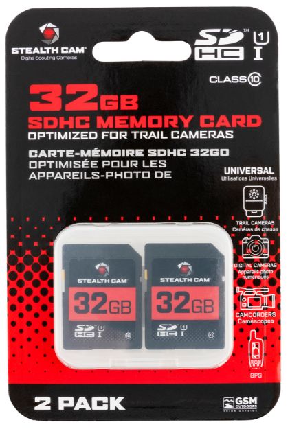 Picture of Stealth Cam Sd Memory Card 32Gb 2 Per Pkg 