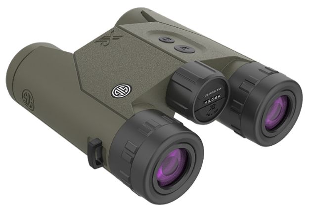 Picture of Sig Sauer Electro-Optics Kilo6k Hd Binocular Rangefinder Od Green 10X32mm 6000 Yds Max Distance Segmented Oled Display 