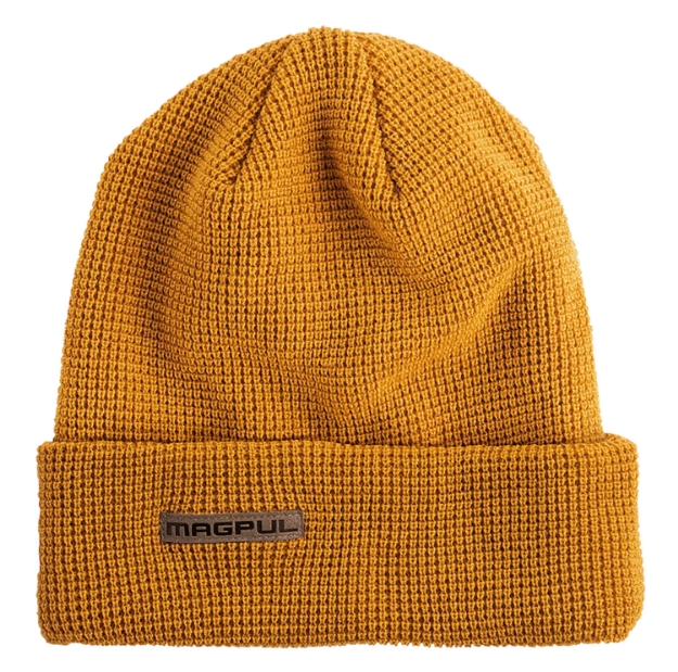 Picture of Magpul Watch Cap Waffle Beanie Amber Acrylic/Wool Osfa 