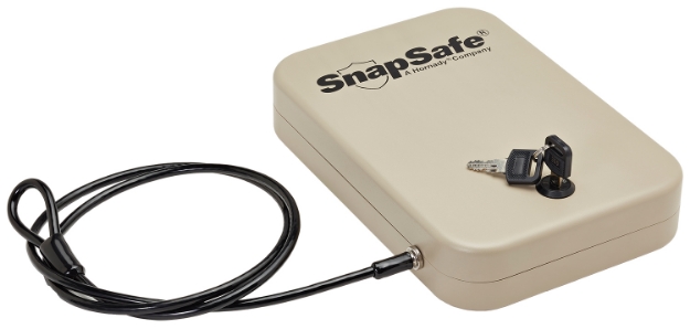 Picture of Snapsafe Snapsafe Lock Box Large Key Entry Flat Dark Earth Steel 