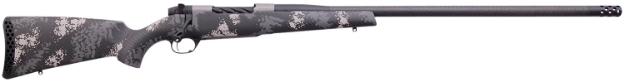 Picture of Weatherby Mark V Backcountry 2.0 Ti 6.5 Wthby Rpm 4+1 Cap 24" Graphite Black Cerakote Rec/Barrel Black With Gray & White Sponge Accents Peak 44 Blacktooth Stock Right Hand (Full Size) 