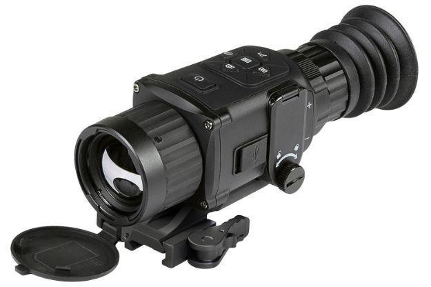 Picture of Agm Global Vision Rattler Ts19-256 Thermal Hand Held/Mountable Scope Black 2.5-20X 19Mm Multi Reticle 256X192 Resolution Zoom Digital 1X/2X/4X/8X/Pip 