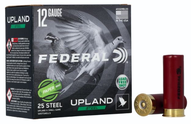 Picture of Federal Upland Field & Range Paper Wad 12 Gauge 2.75" 1 Oz 7.5 Shot 25 Per Box/ 10 Cs 