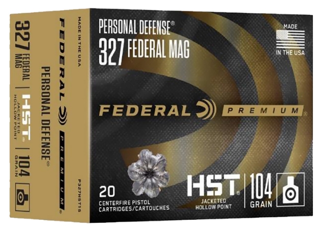 Picture of Federal Premium Personal Defense 327 Federal Mag 104 Gr Jacketed Hollow Point (Jhp) 20 Per Box/10 Cs 