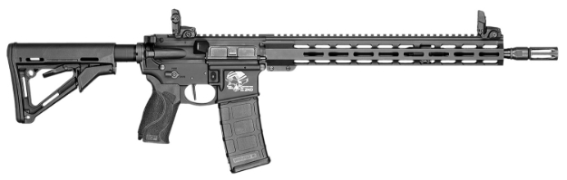 Picture of Smith & Wesson M&P15t Ii Limited Edition Engraved 5.56X45mm Nato 16" 30+1 Matte Black Engraved Rec Raptor-Lt Ch Magpul Ctr Stock M&P Grip With Interchangeable Palmswells Right Hand 