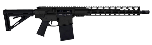 Picture of Diamondback Db10 308 Win 16" 20+1 Black Adjustable Magpul Moe Carbine Stock Black Magpul Moe-K Grip 15" M-Lok 