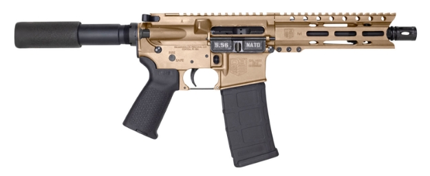 Picture of Diamondback Db15 Ar Pistol Carbine Length 5.56X45mm Nato 7" 30+1 Flat Dark Earth Buffer Tube Stock 