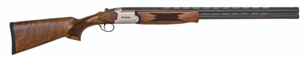 Picture of Mossberg Silver Reserve 12 Gauge With 28" Matte Blued Barrel, 3" Chamber, 2Rd Capacity, Satin Silver Engraved Metal Finish & Satin Black Walnut Stock Right Hand (Full Size) 