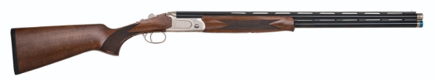 Picture of Mossberg Gold Reserve 410 Gauge With 26" Polished Blued Barrel, 3" Chamber, 2Rd Capacity, Polished Silver Metal Engraved Finish & Satin Black Walnut Stock Right Hand (Full Size) 