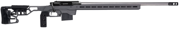 Picture of Savage Arms Impulse Elite Precision 6.5 Creedmoor 10+1 26" Stainless Barrel, Matte Black Nitride Rec, Gray Cerakote Adjustable Mdt Acc Aluminum Chassis Stock 