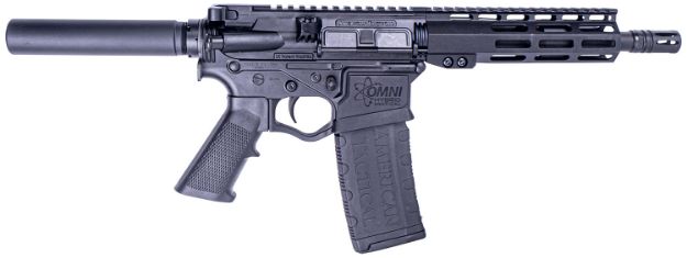 Picture of Ati Omni Hybrid Maxx 5.56X45mm Nato Caliber With 8.50" Barrel, 30+1 Capacity, Overall Black Finish, Buffer Tube Stock & Polymer Grip Right Hand 