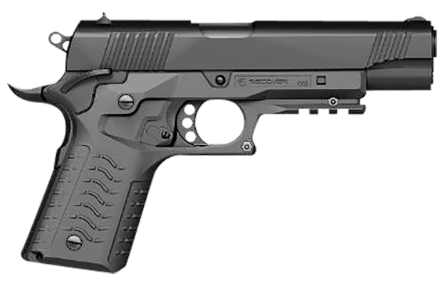 Picture of Recover Tactical Grip & Rail System Gray Polymer Picatinny For Standard Frame 1911 