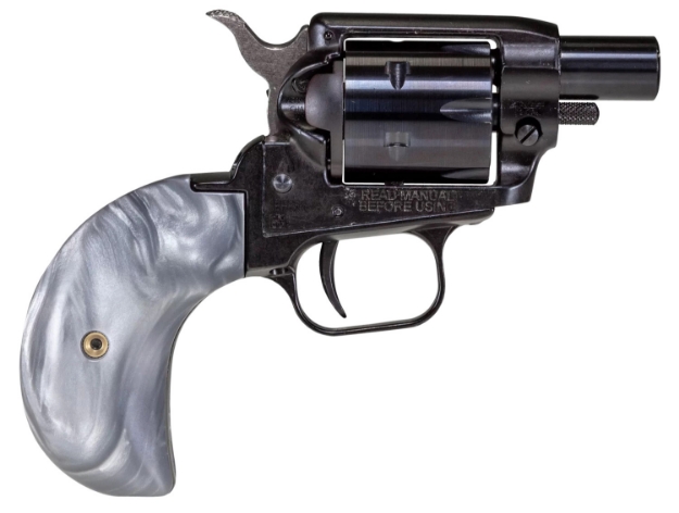 Picture of Heritage Mfg Barkeep Boot 22 Lr 6 Shot 1.68" Black Barrel, Cylinder & Frame Gray Pearl Grips 