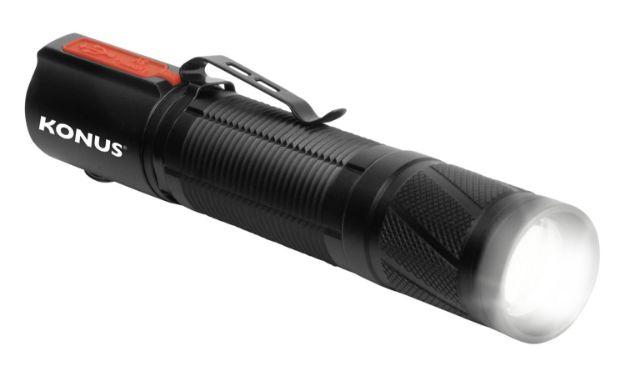 Picture of Konus Konuslight Rc-7 Black Aluminum White Led 1200 Lumens 